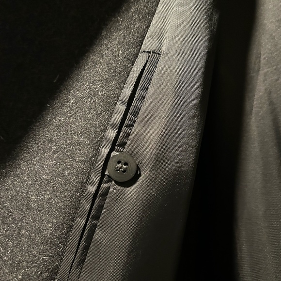 $395 COS Wool Cashmere Coat size 6 charcoal grey excellent condition - Picture 7 of 12